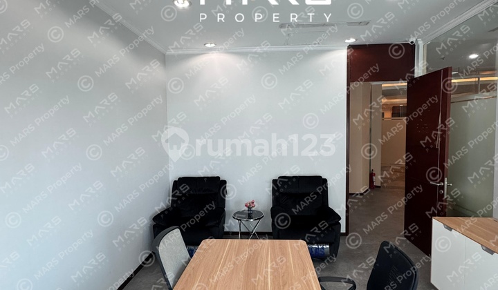 MURAH OFFICE APL TOWER CENTRAL PARK 280M2 FURNISHED 2