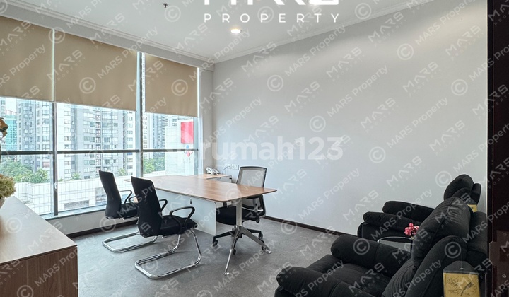 JARANG ADA OFFICE APL TOWER CENTRAL PARK 280M2 FURNISHED