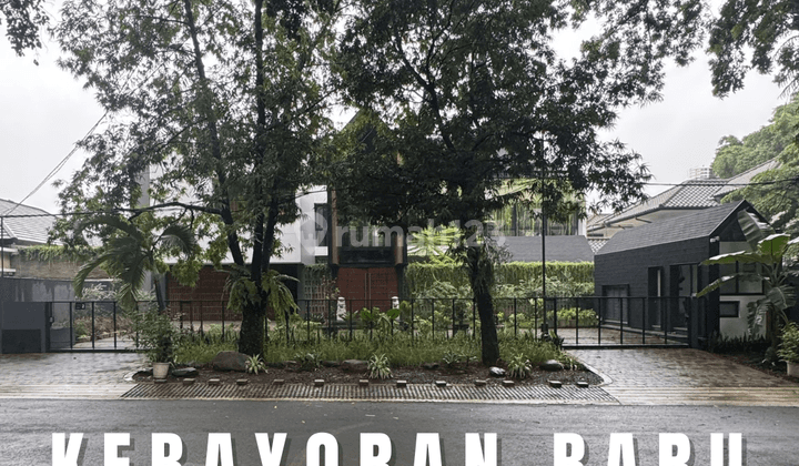 Brand New Modern Tropical House Brawijaya Kebayoran Baru 1