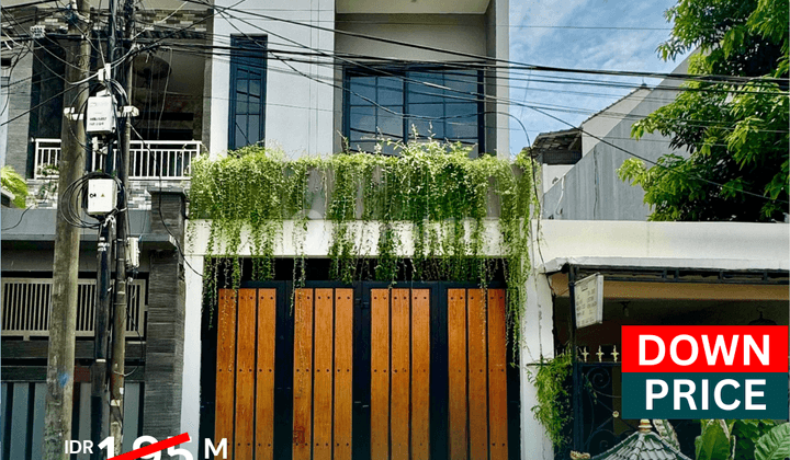 For Sale Modern Industrial House Permata Hijau, Best Fengsui  1