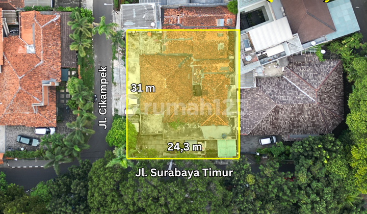 Classic House Land Calculation Menteng Central Jakarta 2