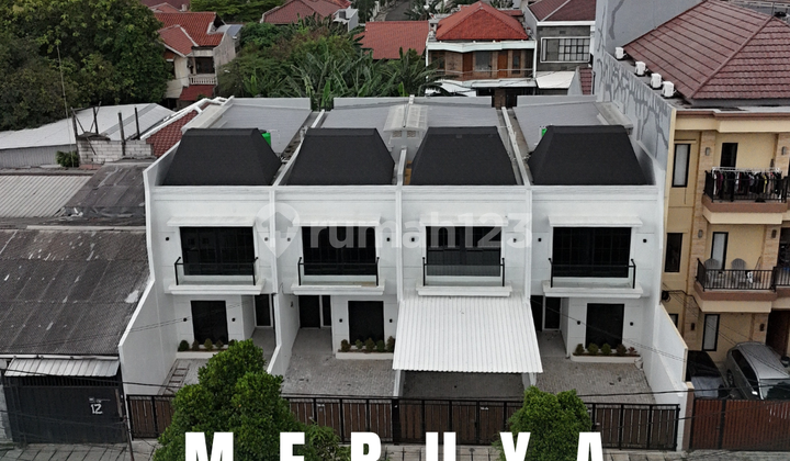 BRAND NEW MODERN MINIMALIST HOUSE KAVLING DKI MERUYA