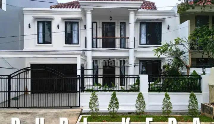 Brand New American Classic House Duri Kepa Akses Jalan Lebar Bebas Banjir 1