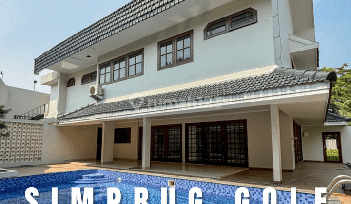 Rumah Mewah Dalam Exclusive Simprug Golf 1