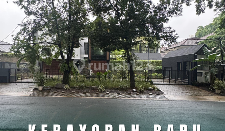 BRAND NEW MODERN TROPICAL HOUSE BRAWIJAYA KEBAYORAN BARU