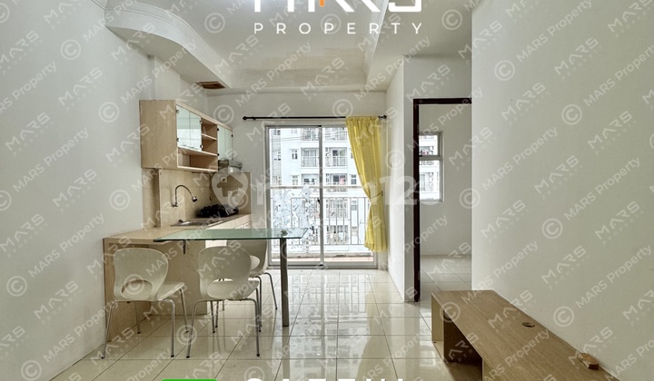 MURAH APARTEMEN MEDITERANIA GARDEN RESIDENCES 2 SWIMMING POOL VIEW SEMI FURNISHED