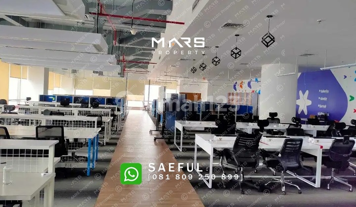 OFFICE SPACE SOHO CAPITAL SIZE 743.04 SQM FURNISHED