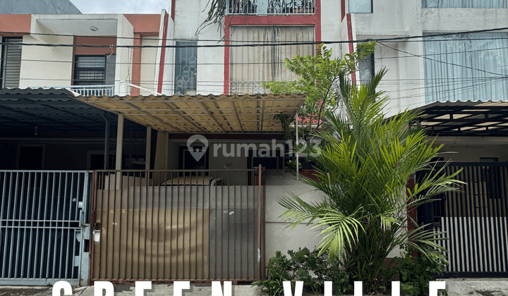 Modern Minimalist House Green Ville Dalam Komplek, Bebas Banjir, Dekat Jalan Utama 1