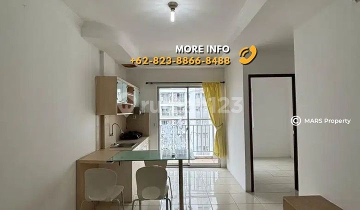 DIJUAL APARTEMEN MEDITERANIA GARDEN 2 RESIDENCES 2 BEDROOM UNFURNISHED 1