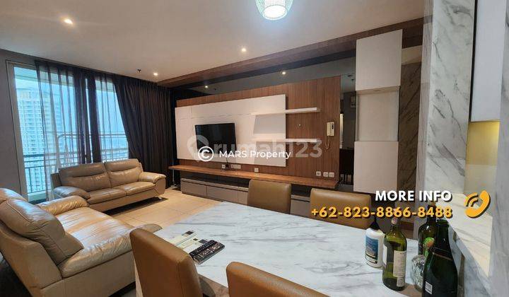 For Sale Super Murah Apartemen Central Park Residence 2+1 Bedroom Furnished  1