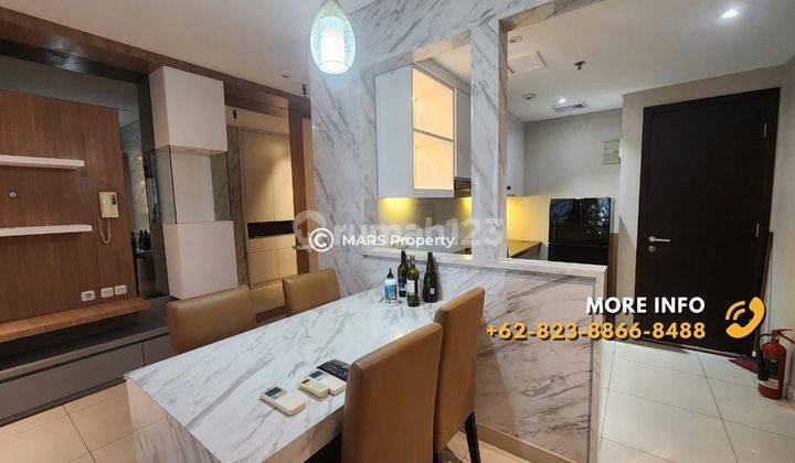 For Sale Super Murah Apartemen Central Park Residence 2+1 Bedroom Furnished  2