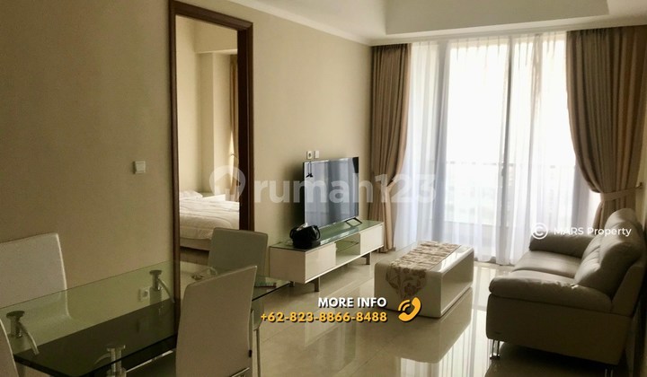 DISEWAKAN CONDOMINIUM TAMAN ANGGREK RESIDENCES JAKARTA BARAT 2+1 BEDROOM FURNISHED  1