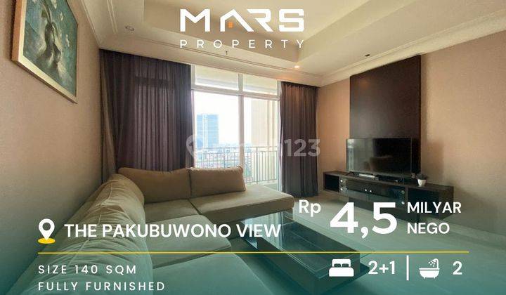 For Sale Private Apartment The Pakubuwono View 2+1 Bedroom Furnished  1