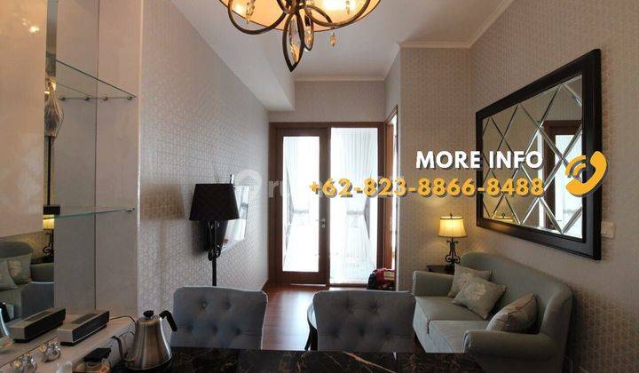 For Sale Super Murah Apartement Taman Anggrek Residences 1+1 Bedroom Semi Furnished  1