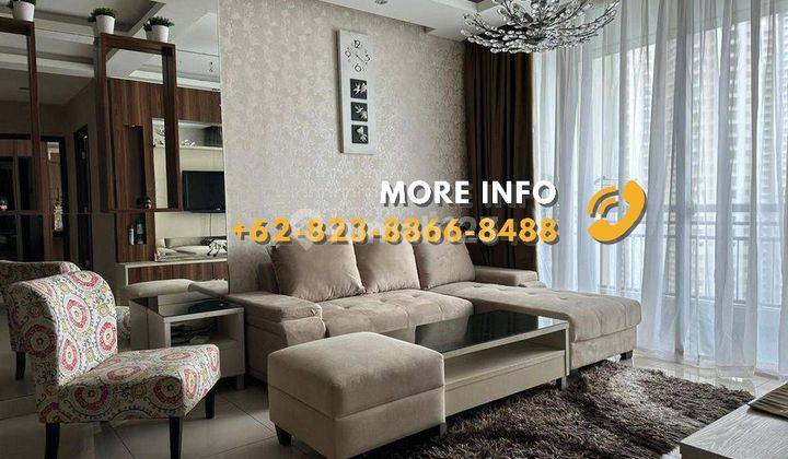 For Sale Super Murah Apartemen Central Park Residence 2+1 Bedroom Furnished 1