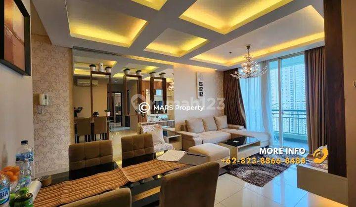 For Sale Apartemen Central Park Residence 2+1 Bedroom Furnished  1