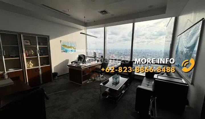 Disewakan Office Space Sogo Capital Size 392 Furnished  2