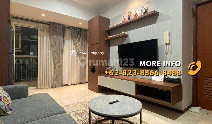 For Sale Apartemen Royal Mediterania Garden Residences 2+1 Bedroom Furnished  1