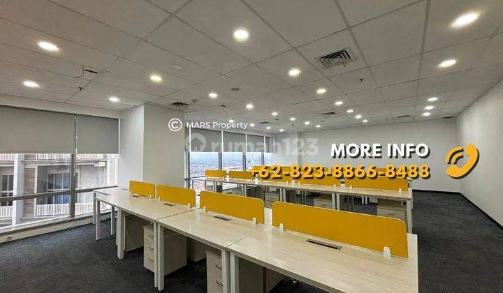 Disewakan Office Space Sogo Capital Size 200 Furnished  1