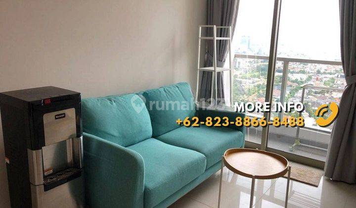 DISEWAKAN APARTEMEN TAMAN ANGGREK RESIDENCES 2 BEDROOM FURNISHED 1