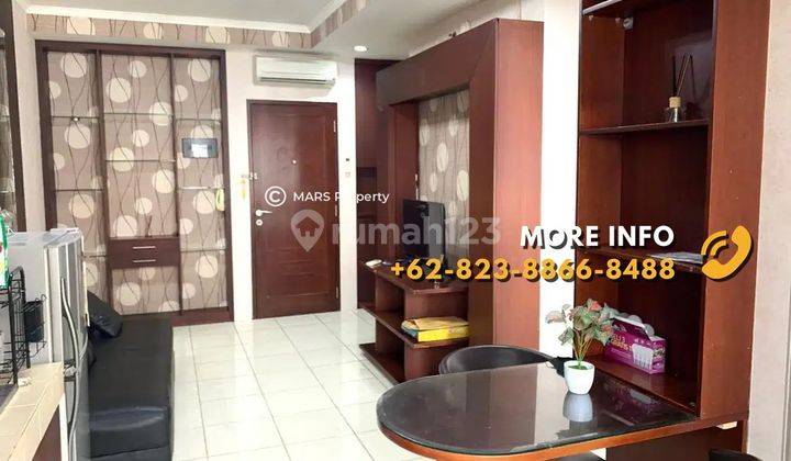 DISEWAKAN APARTEMEN MEDITERANIA GARDEN 2 2 BEDROOM FURNISHED  1