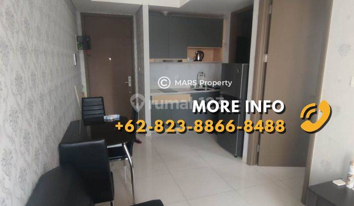 DISEWAKAN APARTEMEN TAMAN ANGGREK RESIDENCES 1 BEDROOM FURNISHED  1