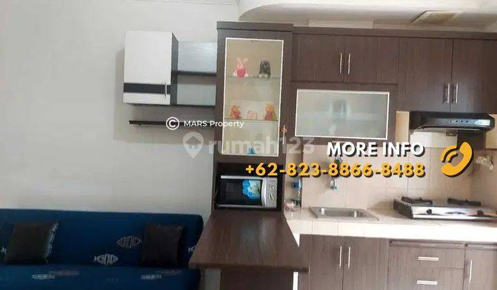 FOR SALE APARTEMEN MEDITERANIA GARDEN RESIDENCE 2 2 BEDROOM FURNISHED  1