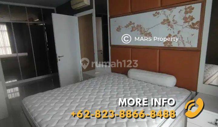 DISEWAKAN APARTEMEN CENTRAL PARK RESIDENCES 2+1 BEDROOM FURNISHED  2