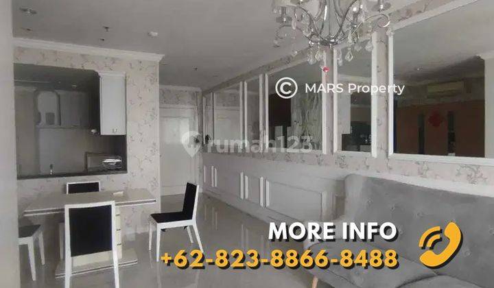 DISEWAKAN APARTEMEN CENTRAL PARK RESIDENCE 2+1 BEDROOM FURBNISHED  1