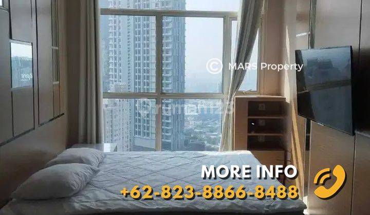 DISEWAKAN APARTEMEN CENTRAL PARK RESIDENCE 2+1 BEDROOM FURNISHED  2