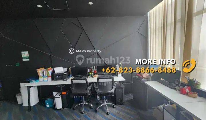 DISEWAKAN OFFICE SPACE APL TOWER SIZE 285 SEMI FURNISHED  2