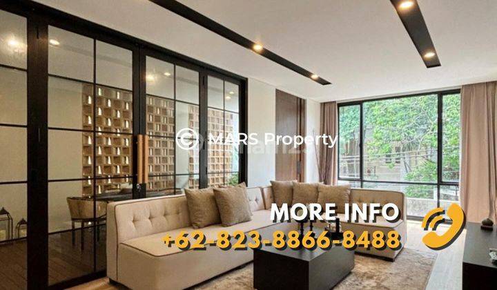 KEMANG / AMPERA  FOR SALE RUMAH BRAND NEW HOUSE MODERN MINIMALIST, FULLY FURNISHED, BANGUNAN DAN FURNISHED HIGH END 2