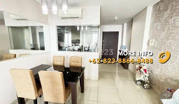 FOR SALE APARTEMEN CENTRAL PARK RESIDENCE 2 BEDROOM FURNISHED  1