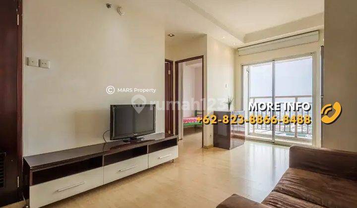 FOR SALE APARTEMEN MEDITERANIA GARDEN RESIDENCE 2 2 BEDROOM FURNISHED  1