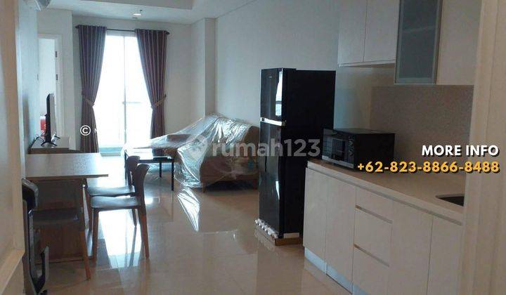 DISEWAKAN APARTEMEN GRAND MADISON 2 BEDROOM FURNISHED  1