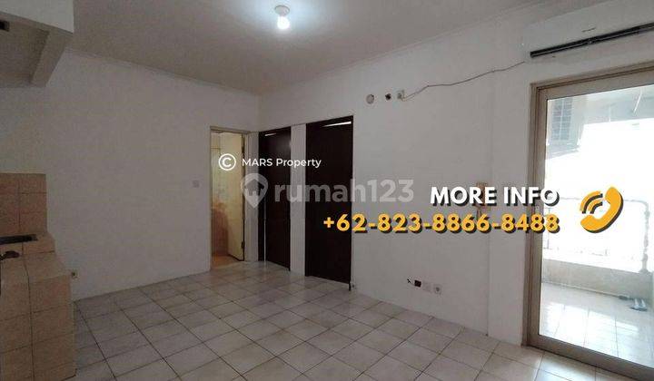 FOR SALE APARTEMEN MEDITERANIA GARDEN 1 2 BEDROOM UNFURNISHED  1