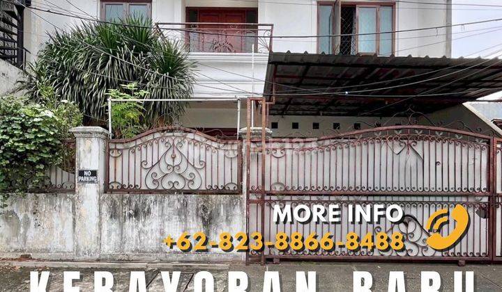 Kebayoran Baru For Sale Rumah Terawat Dan Siap Huni Design Classic Minimalis 1