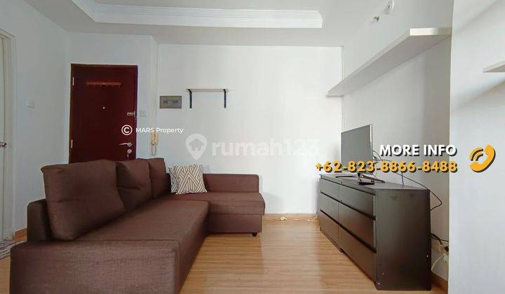 Dijual Unit Langka Apartememediterania Garrden Residences 2 2+1 Bedroom Furnished  1