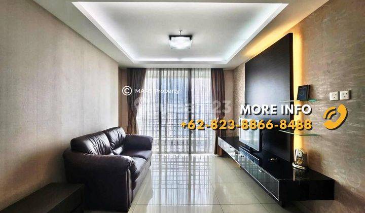 FOR SALE APARTEMEN CENTRAL PARK RESIDENCE 2 BEDROOM FURNISHED  1