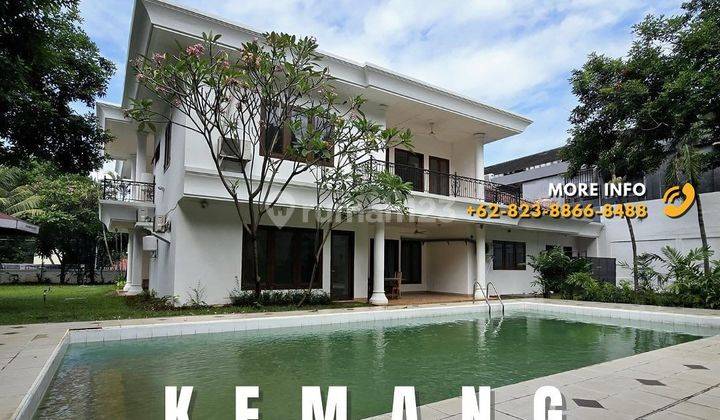 Kemang For Sale Rumah Hitung Tanah, Asri, Tenang Dan Bebas Banjir 1