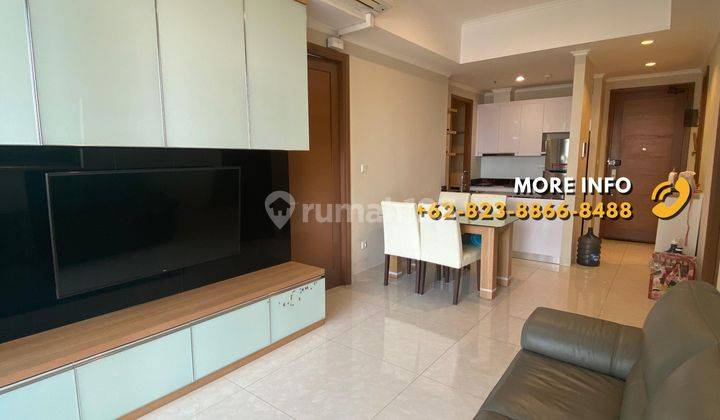 For Rent Apartemen Condo Taman Anggrek Residences 2+1 Bedroom Furnished  1