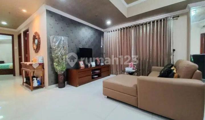 FOR SALE APARTEMEN ROYAL MEDITERANIA GARDEN RESIDENCES 3 BEDROOM FURNISHED  2
