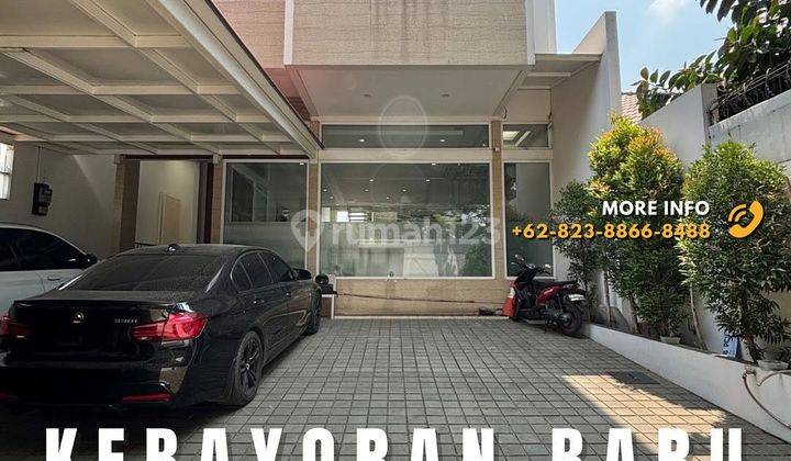 Kebayoran Baru For Sale Rumah Terawat Dan Siap Huni, Bangunan 4 Lantai, Lokasi Strategis 1