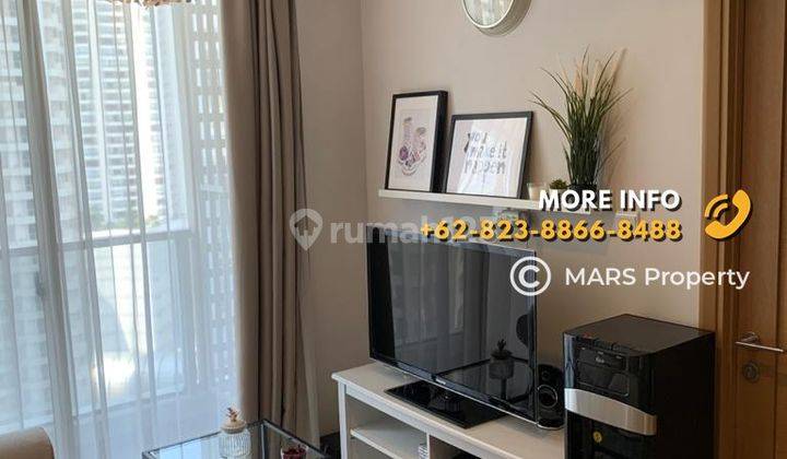 For Sale Apartemen Taman Anggrek Residences Special Unit Lebih Luas 1 Bedroom Furnished  2