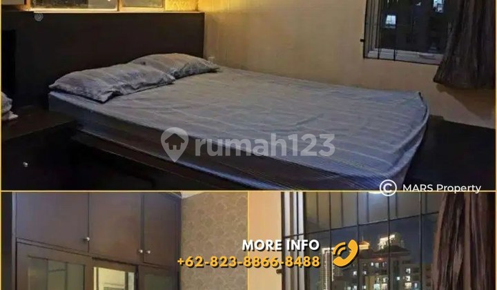 FOR SALE MEDITERRANIA GARDEN 1 APARTMENT WEST JAKARTA 2 BEDROOM FURNISHED 2