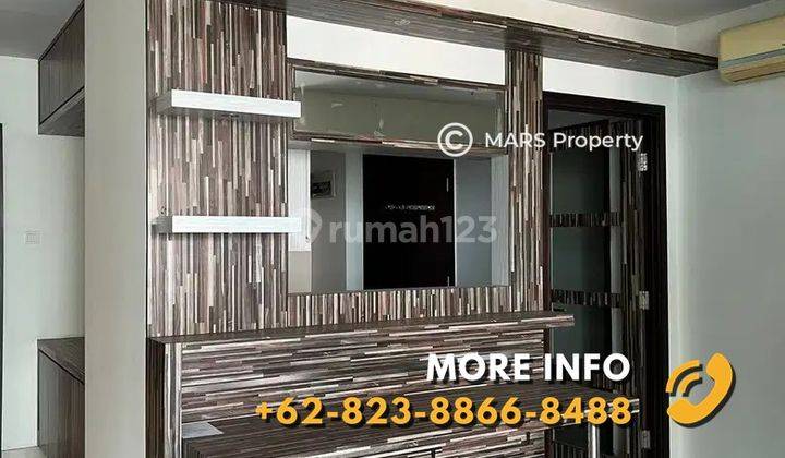 For Sale Apartemen Central Park Residence 2+1 Bedroom Semi Furnished  1