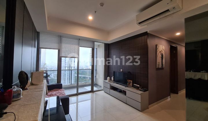 DIJUAL  APARTEMEN CONDOMINIUM TAMAN ANGGREK RESIDENCES JAKARTA BARAT 3+1 BEDROOM FURNISHED  2