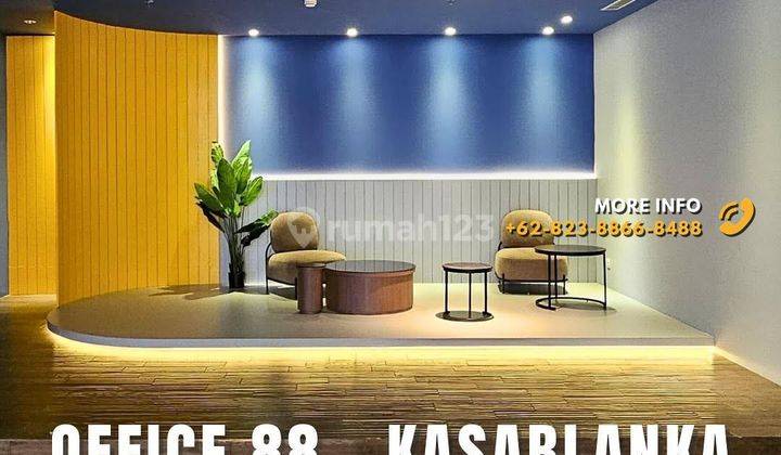 Kota Kasablanka For Sale Office Space Menara 88 1 Floor Ex Kantor Production House Advertising Fitting Out Condition  1