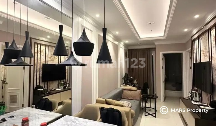 FOR SALE APARTEMEN GRAND MADISON JAKARTA BARAT 2 BEDROOM FURNISHED 