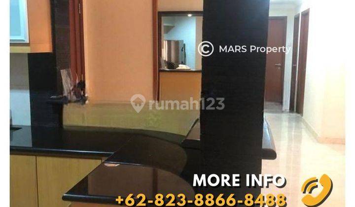 For Sale Apartemen Royal Mediterania Garden Residences 2+1 Bedroom Semi Furnished  2